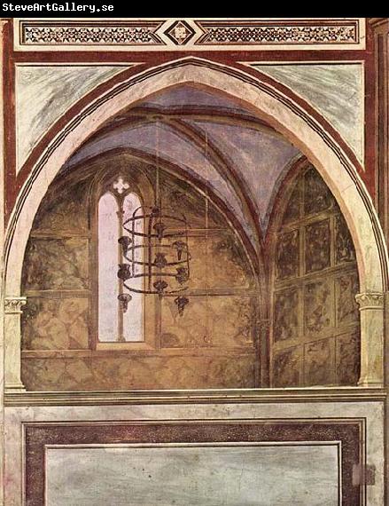 GIOTTO di Bondone View of a chapel